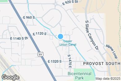 Map image of the property - 1149 S 1420 E