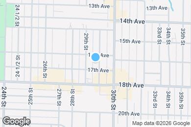 Map image of the property - 1620 29 1/2 St