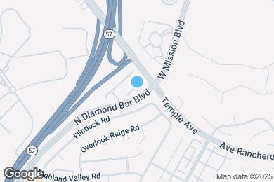 Map image of the property - 1255 N Diamond Bar Blvd