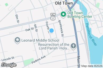 Map image of the property - 402 Fourth St. Apt.