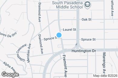 Map image of the property - 1807 Fremont Ave