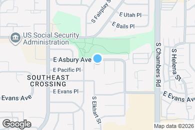 Map image of the property - 2014 S Elkhart St