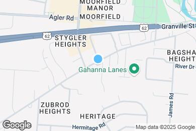 Map image of the property - 307 W Johnstown Rd