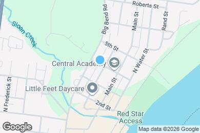 Map image of the property - 1237 N Spanish St