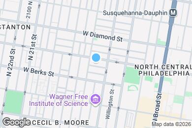 Map image of the property - 1719 Arlington St