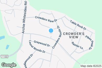 Map image of the property - 1101 Jannee Ct