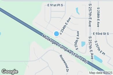 Map image of the property - 25368 E 93rd Ct S