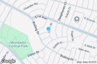 Map image of the property - 21580 E Stoll Pl