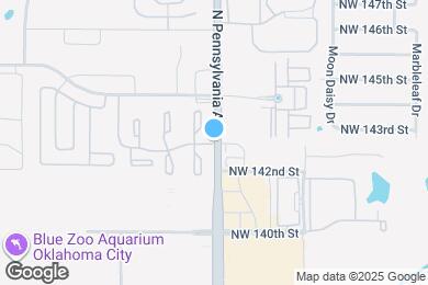 Map image of the property - 14331 N Pennsylvania Ave