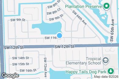 Map image of the property - 1100 SW 70th Terrace