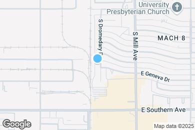 Map image of the property - 3018 S Dromedary Dr