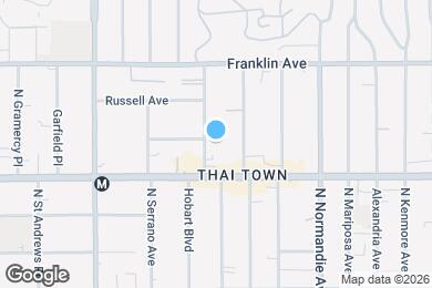 Map image of the property - 1732 N Harvard Blvd