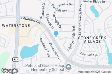 Map image of the property - 5547 Lightfoot Ln