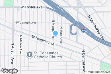 Map image of the property - 5009 N Mango Ave