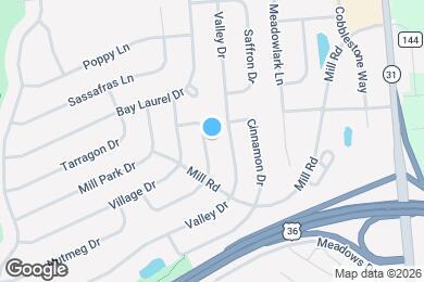 Map image of the property - 1449 Pepper Ln