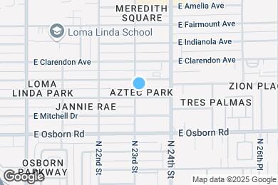 Map image of the property - 2302 E Whitton Ave
