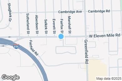Map image of the property - Chestnut Oaks Apartments