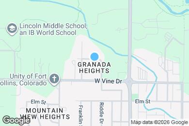 Map image of the property - 1219 Alameda St