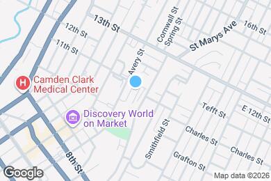 Map image of the property - Avery Apartments