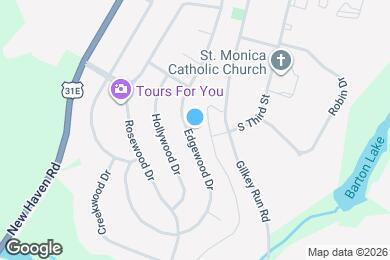 Map image of the property - 209 Edgewood Dr