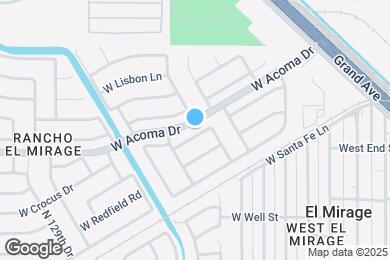 Map image of the property - 12514 W Hearn Rd