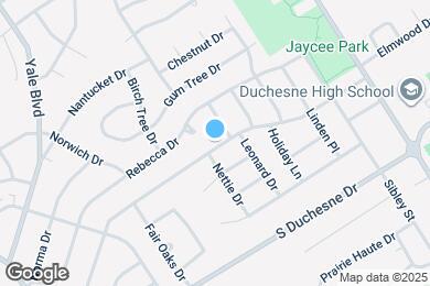 Map image of the property - 317 S Pam Ave