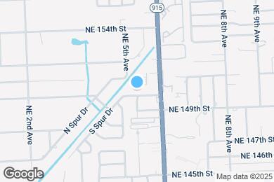 Map image of the property - 525 NE 150th St