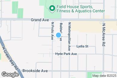 Map image of the property - 530 Baldwin Ave