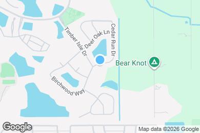 Map image of the property - 16422 Cedar Run Dr