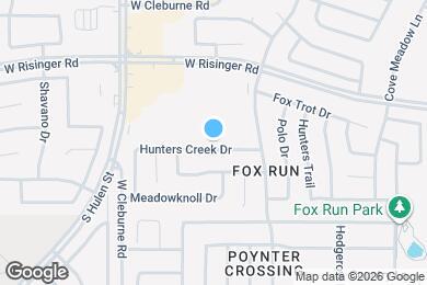 Map image of the property - 4208 Hunters Creek Dr