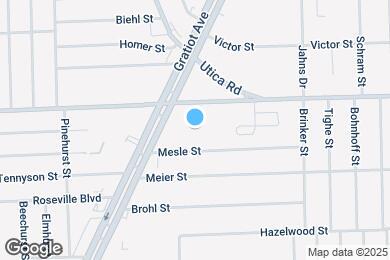 Map image of the property - 18355 Mesle St