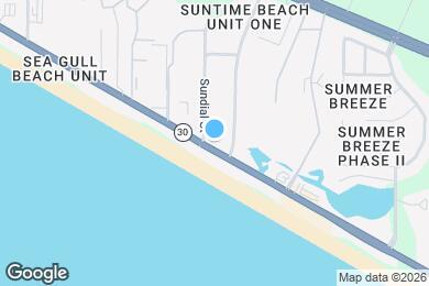 Map image of the property - 17545 Front Beach Rd