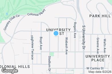 Map image of the property - 2516 Shirley Ave