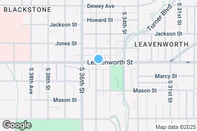 Map image of the property - 3521 Leavenworth St