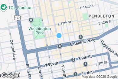 Map image of the property - 1150 Vine St