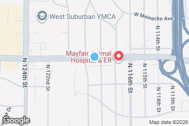 Map image of the property - 11817 W North Ave