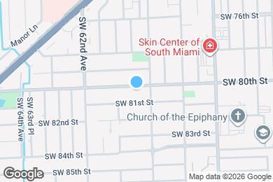 Map image of the property - 5930 SW 80th St