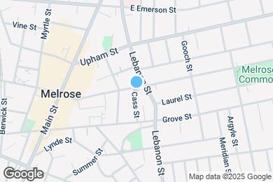 Map image of the property - 103 E Foster St