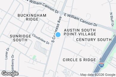 Map image of the property - 7001 S Congress Ave