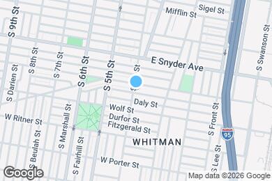 Map image of the property - 373 Tree St