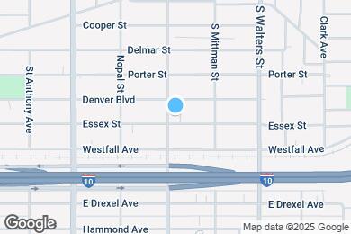 Map image of the property - 1105 Essex St