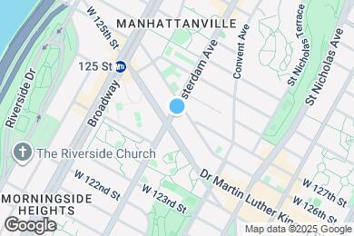 Map image of the property - Amsterdam Ave