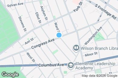 Map image of the property - 546 Congress Ave