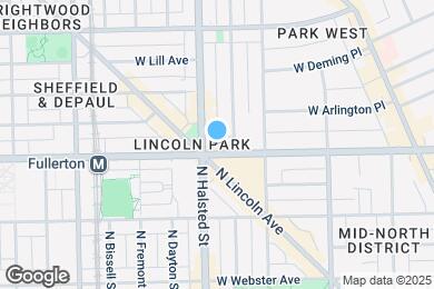 Map image of the property - 744 W Fullerton Pkwy