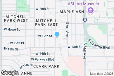 Map image of the property - 1205 S Farmer Ave