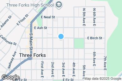 Map image of the property - 108 3rd Ave E