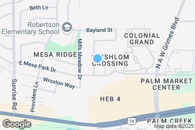 Map image of the property - 1847 Bayland St