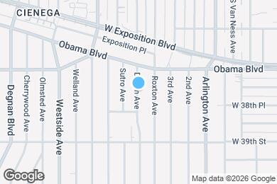 Map image of the property - 3798 Dublin Ave
