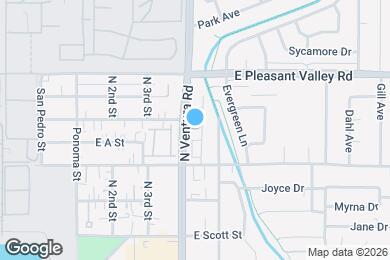 Map image of the property - 520 N Ventura Rd