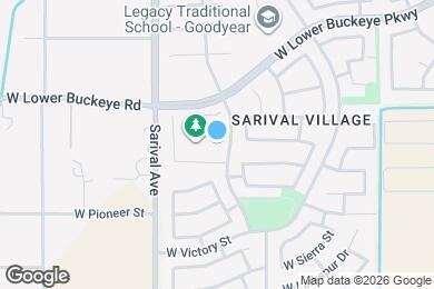 Map image of the property - 16185 W Winslow Dr